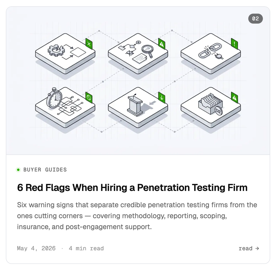 6 Red Flags When Hiring a Penetration Testing Firm