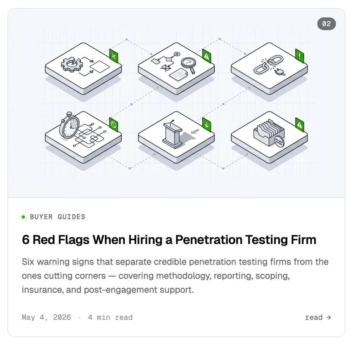 6 Red Flags When Hiring a Penetration Testing Firm
